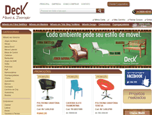 Tablet Screenshot of deckmoveis.com